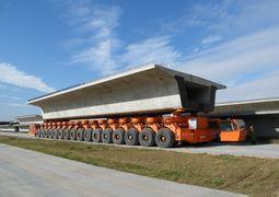 輪胎式運梁車 輪胎式運梁車